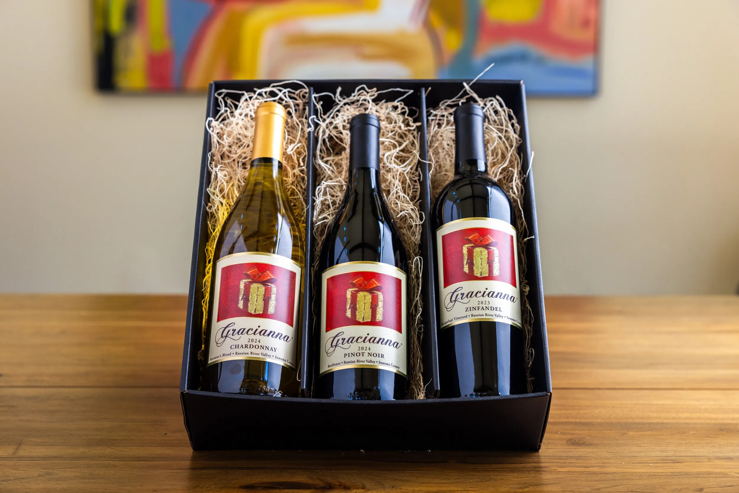 Custom wine gift